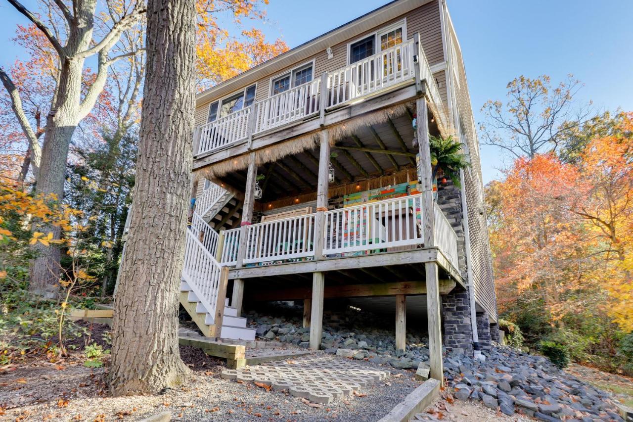 Вилла Waterfront Lusby Retreat With Deep-Water Dock And Slip Экстерьер фото