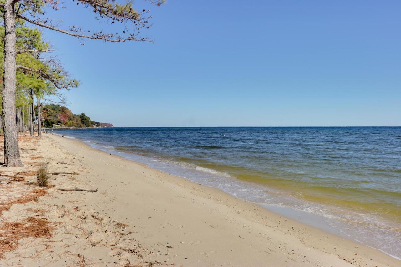 Вилла Waterfront Lusby Retreat With Deep-Water Dock And Slip Экстерьер фото